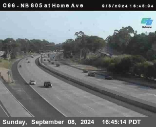 NB 805 at Home Ave (On Ramp)