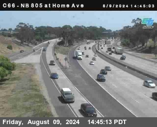 NB 805 at Home Ave (On Ramp)