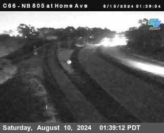 NB 805 at Home Ave (On Ramp)