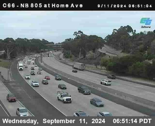 NB 805 at Home Ave (On Ramp)