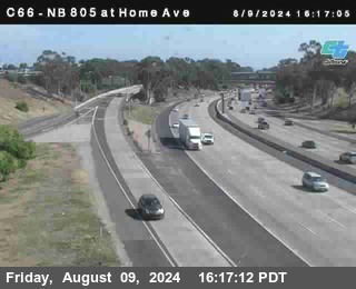 NB 805 at Home Ave (On Ramp)