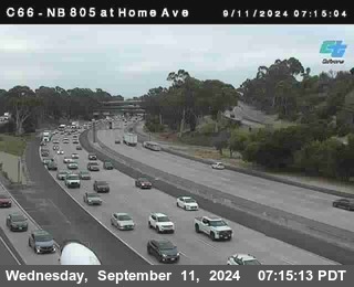 NB 805 at Home Ave (On Ramp)