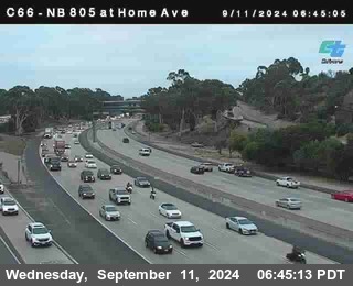 NB 805 at Home Ave (On Ramp)