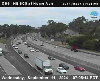 NB 805 at Home Ave (On Ramp)