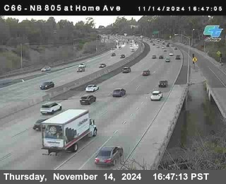 NB 805 at Home Ave (On Ramp)