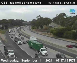 NB 805 at Home Ave (On Ramp)