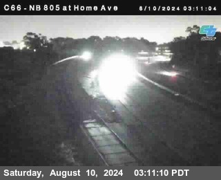 NB 805 at Home Ave (On Ramp)