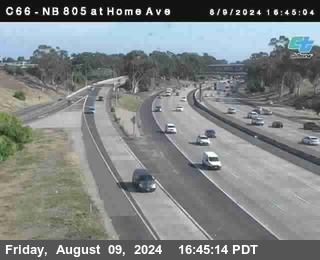 NB 805 at Home Ave (On Ramp)