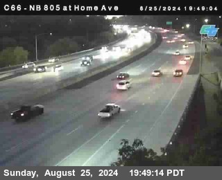 NB 805 at Home Ave (On Ramp)