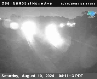 NB 805 at Home Ave (On Ramp)