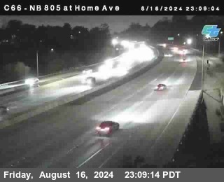 NB 805 at Home Ave (On Ramp)