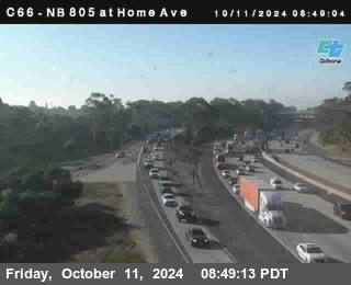 NB 805 at Home Ave (On Ramp)