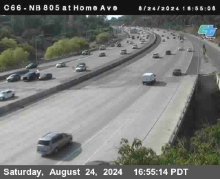 NB 805 at Home Ave (On Ramp)