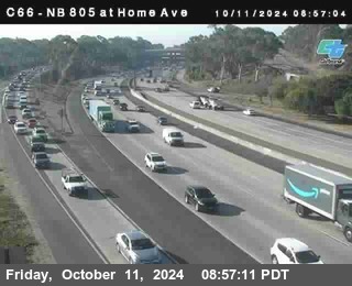 NB 805 at Home Ave (On Ramp)