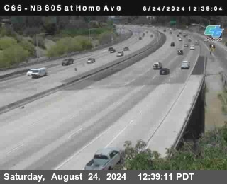 NB 805 at Home Ave (On Ramp)