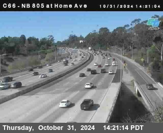 NB 805 at Home Ave (On Ramp)