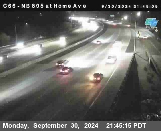 NB 805 at Home Ave (On Ramp)