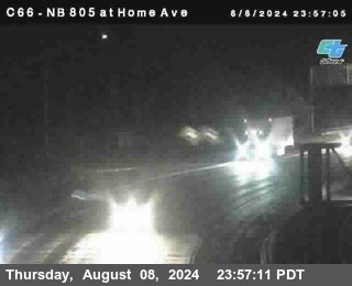 NB 805 at Home Ave (On Ramp)