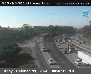 NB 805 at Home Ave (On Ramp)