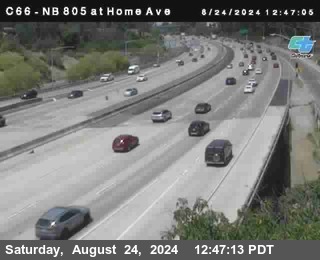 NB 805 at Home Ave (On Ramp)