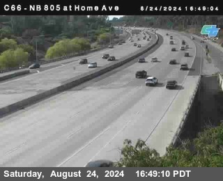 NB 805 at Home Ave (On Ramp)