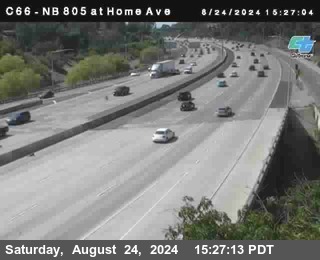 NB 805 at Home Ave (On Ramp)