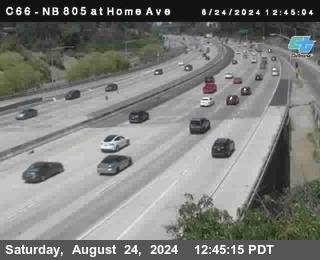 NB 805 at Home Ave (On Ramp)