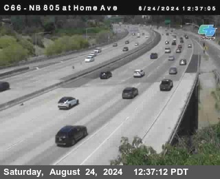 NB 805 at Home Ave (On Ramp)