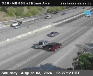 NB 805 at Home Ave (On Ramp)