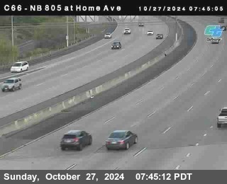 NB 805 at Home Ave (On Ramp)