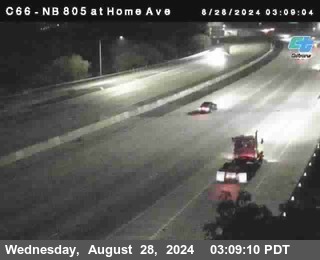 NB 805 at Home Ave (On Ramp)