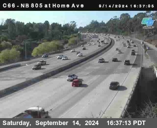 NB 805 at Home Ave (On Ramp)