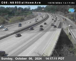 NB 805 at Home Ave (On Ramp)