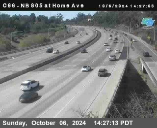 NB 805 at Home Ave (On Ramp)