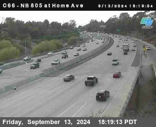 NB 805 at Home Ave (On Ramp)