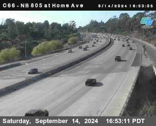 NB 805 at Home Ave (On Ramp)