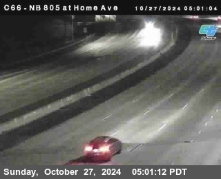 NB 805 at Home Ave (On Ramp)