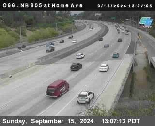 NB 805 at Home Ave (On Ramp)