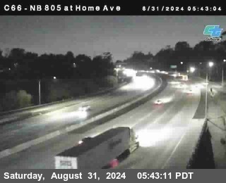 NB 805 at Home Ave (On Ramp)