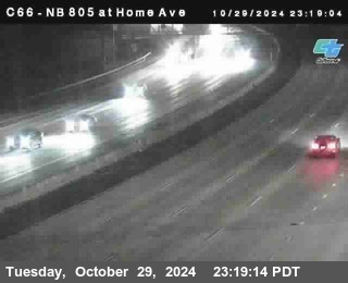 NB 805 at Home Ave (On Ramp)