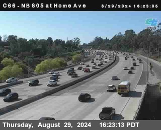 NB 805 at Home Ave (On Ramp)