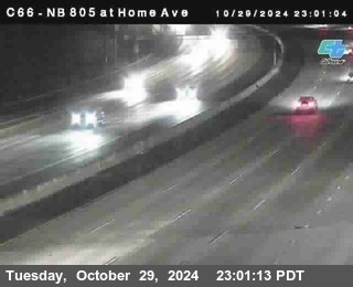 NB 805 at Home Ave (On Ramp)