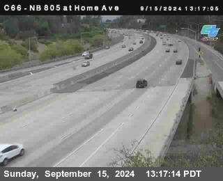 NB 805 at Home Ave (On Ramp)