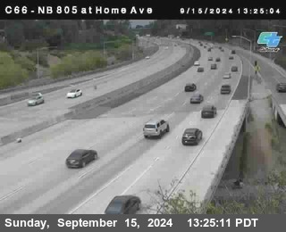 NB 805 at Home Ave (On Ramp)