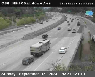 NB 805 at Home Ave (On Ramp)