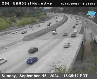 NB 805 at Home Ave (On Ramp)