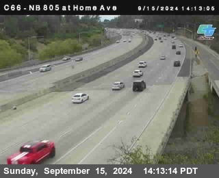 NB 805 at Home Ave (On Ramp)