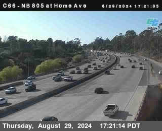 NB 805 at Home Ave (On Ramp)