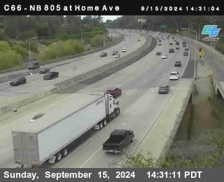 NB 805 at Home Ave (On Ramp)