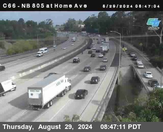 NB 805 at Home Ave (On Ramp)